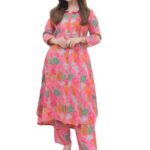 Leriya Fashion Ethnic Co Ord Set for Women Kurta Set for Women | 2 Piece Kurta Set | Kurta with Pant for Women