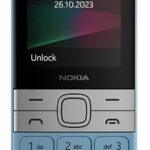 Nokia 150 Dual SIM Premium Keypad Phone | Rear Camera, Long Lasting Battery Life, Wireless FM Radio & MP3 Player and All-New Modern Premium Design | Blue