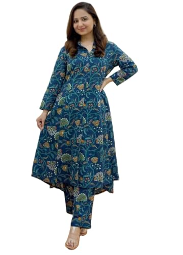 Leriya Fashion Ethnic Co Ord Set for Women Kurta Set for Women | 2 Piece Kurta Set | Kurta with Pant for Women