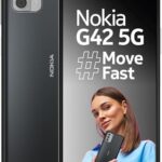 Nokia G42 5G | Snapdragon® 480+ 5G | 50MP Triple AI Camera | 11GB RAM (6GB RAM + 5GB Virtual RAM) | 128GB Storage | 5000mAh Battery | 2 Years Android Upgrades | 20W Charger Included | So Grey