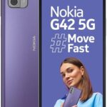 Nokia G42 5G | Snapdragon® 480+ 5G | 50MP Triple AI Camera | 11GB RAM (6GB RAM + 5GB Virtual RAM) | 128GB Storage | 5000mAh Battery | 2 Years Android Upgrades | 20W Charger Included | So Purple