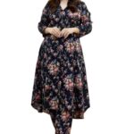 Leriya Fashion Ethnic Co Ord Set for Women, Kurta Set for Women, 2 Piece Kurta Set, Kurta with Pant for Women, Kurta Set