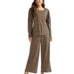 Leriya Fashion Ethnic Co Ord Set | Co Ord Set for Women | Night Dress for Women | Night Wear for Women | Payjama Set for Women | Pajama Set | Women Two-Piece Outfits