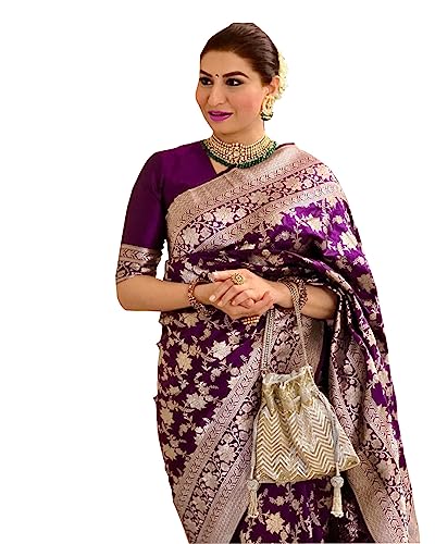 Avantika Fashion Wonderful Lichi Silk Saree With Blouse Piece For Women