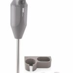 BOSS Platinum Portable Hand Blender 225W - Watt | Variable Speed Control | 3 Years Warranty | Easy to Clean and Store | ISI-Marked, Grey