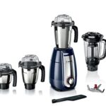 Bosch TrueMixx Style Mixer Grinder MGM6642DIN 750 W (Dark Blue)