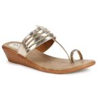 Denill Women's Toe Srap Wedge Sandal