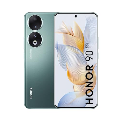 HONOR 90 (Emerald Green, 12GB + 512GB) | India's First Eye Risk-Free Display | 200MP Main & 50MP Selfie Camera | Segment First Quad-Curved AMOLED Screen | Without Charger