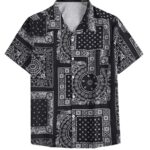 Leriya Fashion Men's Shirt || Rayon Geo & Paisley Printed Shirts for Men || Vintage Shirts || Summer Shirts for Men || Shorts Sleeves || Beach Shirts for Men