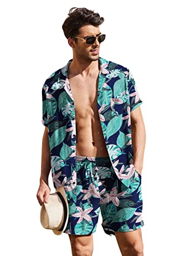 Leriya Fashion Unisex Night Dress || Tie-Dye Night Wear Set || Beach Wear Summer Wear Short Pajama Set || Sleepwear Loungewear T-Shirt & Shorts Combo|| Night Suit for Men & Women.