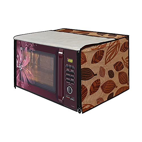 Lithara Printed Waterproof Microwave Oven Cover for LG 28 Litre Convection Microwave Oven MC2846SL | Sams19 (Multicolor)