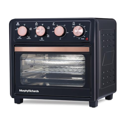 Morphy Richards AirCrisp 25 Litre Air Fryer Oven, Black & Rose Gold 1550 Watts