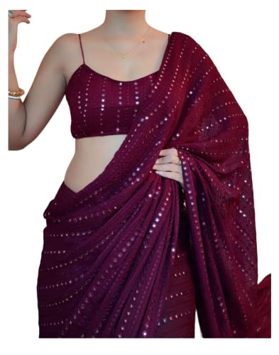 NPLASH FASHION Womens Silk Saree