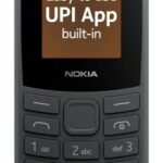 Nokia 106 4G Keypad Phone with 4G, Built-in UPI Payments App, Long-Lasting Battery, Wireless FM Radio & MP3 Player, and MicroSD Card Slot | Charcoal