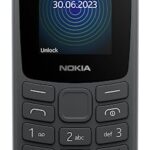 Nokia 110 with Built-in UPI App and Scan & Pay Feature, MP3 Player, Rear Camera, Long-Lasting Battery, and Voice Recorder | Charcoal