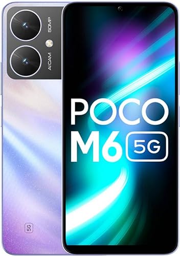 POCO M6 5G (Orion Blue, 8GB RAM, 256GB Storage)