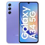 Samsung Galaxy A34 5G (Awesome Violet, 8GB, 256GB Storage) | 48 MP No Shake Cam (OIS) | IP67 | Gorilla Glass 5 | Voice Focus | Travel Adapter to be Purchased Separately