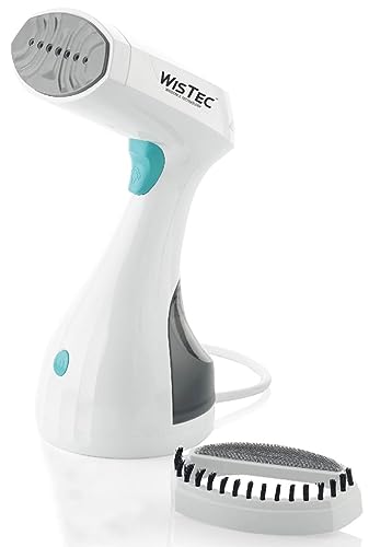 WisTec Steam Iron for Clothes,1500 Watt, Garment steamer,15sec Fast heatup,Horizontal & Vertical Ironing,300ml Tank,35g/min steam burst, Steam iron for Home & Travel (1500 Watt)