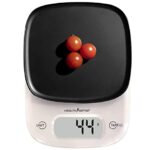 HealthSense Weight Machine for Kitchen, Kitchen Food Weighing Scale for Health, Fitness, Home Baking & Cooking with Bright LCD, Touch Button, Tare Function & 1 Year Warranty – Chef-Mate KS 63