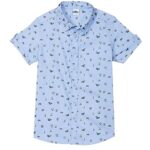 Amazon Brand - Jam & Honey Boy's Regular Fit Button Down Shirt