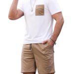 Lymio Men Cord Set || T-Shirt and Shorts Set for Men || Men's Pyjama Set (SET-01-03)