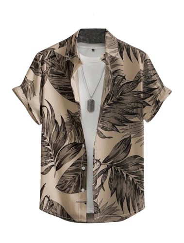 POSHAX Men Shirt|| Shirt for Men|| Casual Shirt for Men (Tropical)