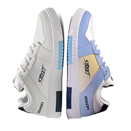 ASIAN Men's Thunder-01 Casual Sneaker Colour Changing Shoes with Extra Cushion Lightwight Lace-Up Shoes for Men's & Boy's