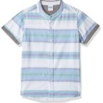 Amazon Brand - Jam & Honey Boy's Regular Fit Button Down Shirt