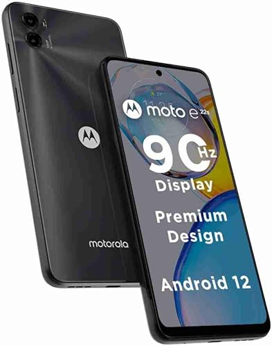 Anik MOTOROLA4g E22s (Eco Black, 4GB RAM, 64GB Storage)