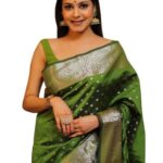Avantika Fashion Women's Kanjivaram Soft Pure Silk Banarasi Sarees With Blouse Piece