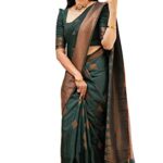 Avantika Fashion Women's Kanjivaram Soft Pure Silk Saree With Blouse Piece