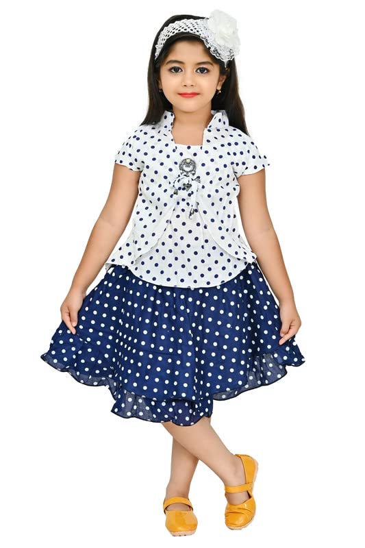 Badshah New Girl's Midi Long Frock