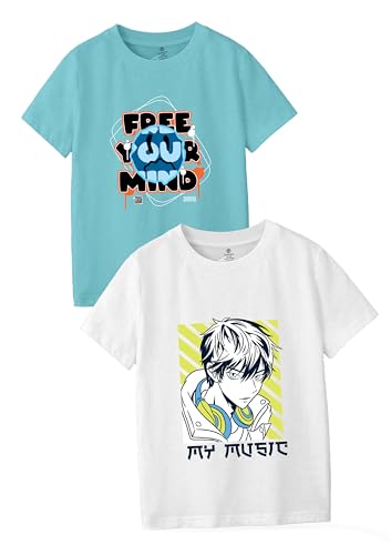 CODEZ Graphic Printed Tshirts Combo for Boys