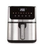 COOKWELL Air Fryer - 5L - 1400W - Heavy Duty - Metalic