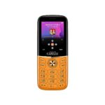 Carvaan Saregama Bhakti (Don Lite M23) - Keypad Mobile Phone - 351 Pre-Loaded Devotional Songs, Dual Sim, 2.4" Display, 1400 mAh Battery, 600 MB Memory, FM, Camera with Flash | Iris Orange