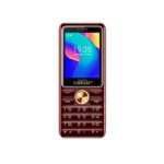 Carvaan Saregama M21 Keypad Mobile Phone - 1500 Pre-Loaded Hindi Songs, Dual Sim, 2.4 Inch Screen, 2500 mAh Battery, 2 GB Free Memory Space, Wireless FM, Bluetooth, Rear VGA Camera | Metallic Red