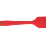 Clazkit - YH547 Premium Silicone Non-Stick Heat Resistant Spatulas with Steel Core Kitchen Utensils Non-Stick for Cooking, Baking and Mixing, 27cm,Red