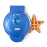 Dash Mini Waffle Maker Machine 350W | No.1 in USA Waffle Machine | Waffle iron with Non Stick, Dual Side Plate | 4 inch mini waffle maker for home & Kids (Star Shape)