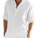 FINIVO FASHION Men's Cotton Blend Solid Full Sleeve Combo Short Kurta Shirt