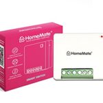 HomeMate WiFi 1 Node Smart Switch | 16A | No Hub Required | Retro Fit with Manual Control | Compatible with Alexa and Google Home (Pack of 1)