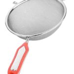 Kuber Industries Stainless Steel Soup & Juice Strainer/Liquid Filter (15 cm Diameter) Set of 1 Pcs (JST14), Silver, Standard ,30L x 20W x 7H centimeters