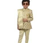 LAVYA & LAVANYA Kids Cotton Blend,Regular Wear Kurta Pajama with Dupata