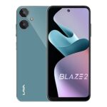 Lava Blaze 2 (6GB RAM, 128GB Storage) - Glass Blue | 18W Fast Charging | 6.5 inch 90Hz Punch Hole Display | Side Fingerprint Sensor | Upto 11GB Expandable RAM | 5000 mAh Battery