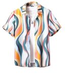 Leriya Fashion Shirts for Men || Rayon All Over Printed Shirt || Regular Shirts for Men || Men's Short Sleeve Shirt || Button Down Shirt || Beach || Summer Wear Shirt for Boys