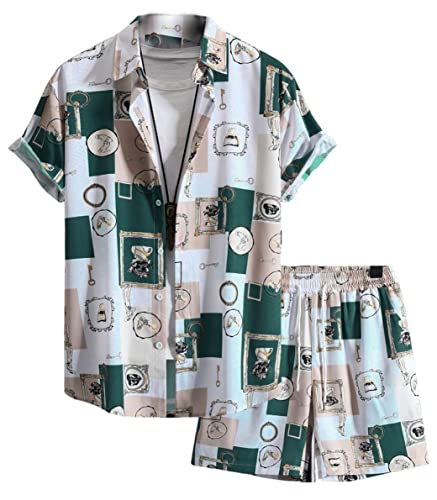 Leriya Fashion Unisex Night Dress || Tie-Dye Night Wear Set || Beach Wear Summer Wear Short Pajama Set || Sleepwear Loungewear T-Shirt & Shorts Combo|| Night Suit for Men & Women.