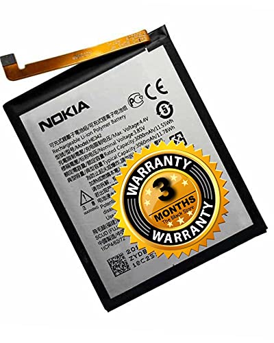 Lynacz Original Battery Compatible with Nokia 7.1 Nokia 6.1 Plus X6 Nokia 5.1 Plus X5 HE342-3060mAh with 3 Months Warranty