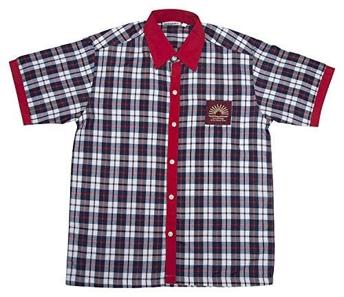 Magicwears Kendriya Vidyalaya Boys Checkered Multicolor School Shirt Regular Fit Polyester Cotton Fabric | Boys Cotton Checkered School Uniform for Kendriya Vidyalaya Students |