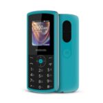 Motorola All-New A10 Dual Sim keypad Phone with Long Lasting Battery & Dedicated Receiver, Expandable Storage Upto 32GB, Wireless FM with auto Call Recording | Teal Blue