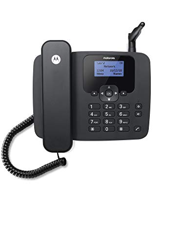 Motorola Fixed Wireless Telephone, Black
