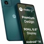 Motorola G04 4G (Sea Green, 4GB RAM, 64GB Storage) | up to 8GB with RAM Boost | 6.6" Punch Hole Display | 16MP Rear Camera | 5MP Front Camera | IP 52 Water-Repellent Design | 5000 mAh |Android 14